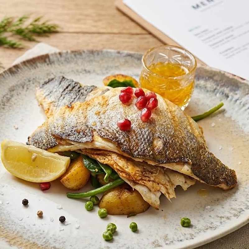 Sea Bass Fillet at SoBha
