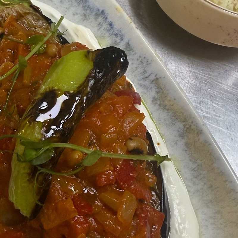STUFFED AUBERGINE at SoBha Highgate